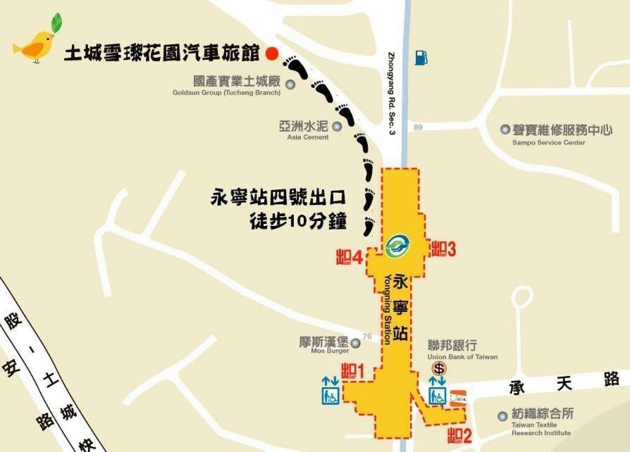 Sydney Motel Tucheng Bagian luar foto